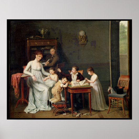 家族のポートレート, 1800-01 ポスター (正面)