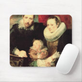 家族のポートレート、c.1618-21 マウスパッド (マウス)
