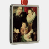 家族のポートレート、c.1618-21 メタルオーナメント (右)