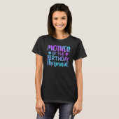 家族のマッチングパーティー分隊の母の誕生日 Tシャツ (正面フル)