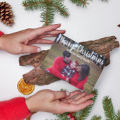 家族のメリークリスマスの休日カード シーズンカード