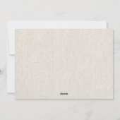 家族のメリー休日のクリスマスフォトカード シーズンカード (裏面)