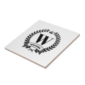 家族のモノグラム タイル (側面)