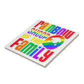 家族のレインボーシーププライド タイル (側面)