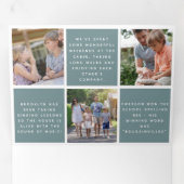 家族のレビュー写真 三つ折りクリスマスカード (内部最初)