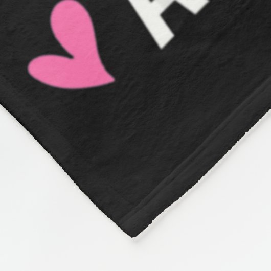 家族の乳がん患者と一致する分隊を支援する フリースブランケット (角)