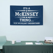 家族の事だ 横断幕 (トレードショー)