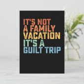 家族の休暇じゃない罪悪感に満ちた旅 招待状 (スタンド正面)