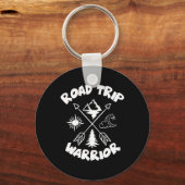 家族の休暇のためのロードトリップ戦士ファミリーシャツ キーホルダー (正面)