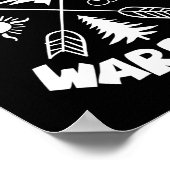 家族の休暇のためのロードトリップ戦士ファミリーシャツ ポスター (角)