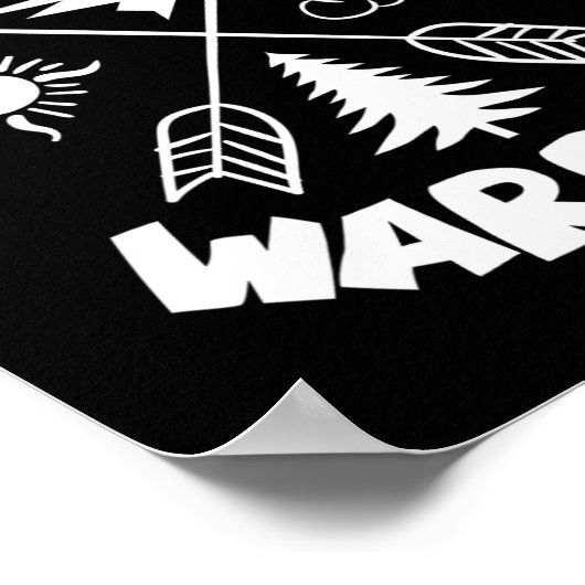 家族の休暇のためのロードトリップ戦士ファミリーシャツ ポスター (角)