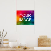 家族の休暇のイベント写真を結婚追加する ポスター (キッチン)