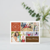 家族の休暇の挨拶 シーズンポストカード (スタンド正面)