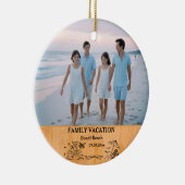 家族の休暇の記念カスタム品&写真2 セラミックオーナメント (右)