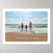 家族の休暇の風景ポスター ポスター (正面)