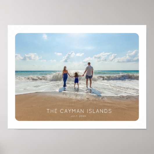 家族の休暇の風景ポスター ポスター (正面)