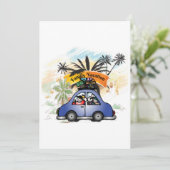 家族の休暇を一緒に思い出を作る – 家族 招待状 (スタンド正面)