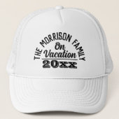 家族の休暇 キャップ (正面)