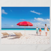 家族の休暇 チラシ (正面)