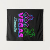 家族の休暇 - ラスベガス旅行のお土産 - ラスベガス タペストリー (正面(横))