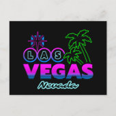 家族の休暇 - ラスベガス旅行のお土産 - ラスベガス ポストカード (正面)