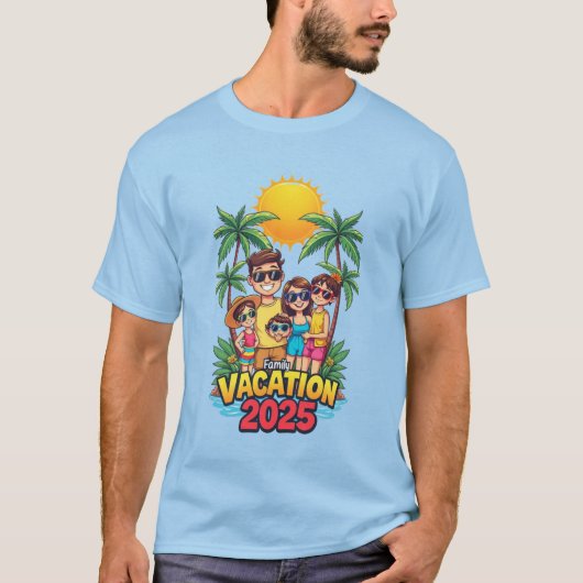 家族の休暇 Tシャツ (正面)