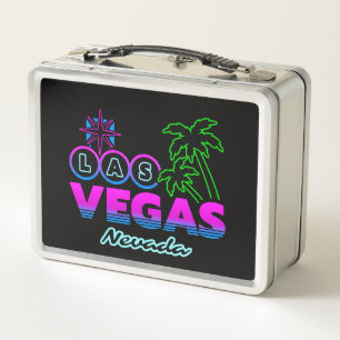 家族の休暇 – Vegas Tripお土産 – Las Vegas メタルランチボックス