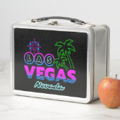 家族の休暇 – Vegas Tripお土産 – Las Vegas メタルランチボックス (インサイチュ)