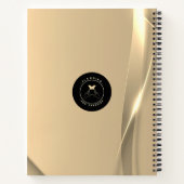 家族の伝統とレシピ誌 |ゴールデン・グロー ノートブック (裏面)