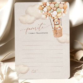 家族の伝統は風船を持つ赤ちゃんシャワー