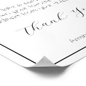 家族の伝統ミニマリスト赤ちゃんシャワーゲーム ポスター (角)