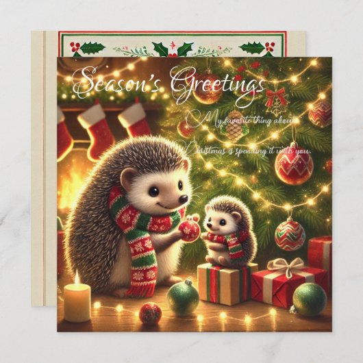 家族の伝統 カード (正面/裏面)