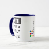 家族の信号器のマグ マグカップ (正面左)