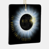 家族の全体食は名前を加えます セラミックオーナメント (右)