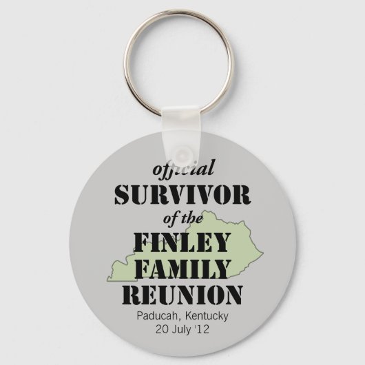 家族の公式サバイバー懇親会 – ケンタッキー キーホルダー (正面)