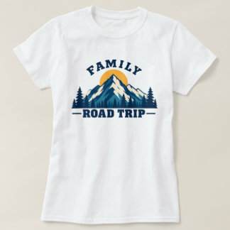 家族の再会とロードトリップ Tシャツ