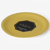 家族の再会のためのオリジナルペーパープレート ペーパープレート (アングル)