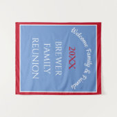 家族の再会を歓迎するタペストリー タペストリー (正面(横))