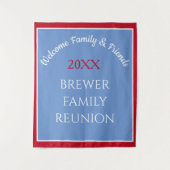 家族の再会を歓迎するタペストリー タペストリー (正面)