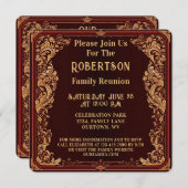 家族の再会コレクション 招待状 (正面/裏面)