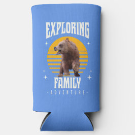 家族の冒険を探索する スリム缶クーラー