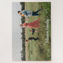 家族の写真おもしろいゲームの夜のパーソナライズ名