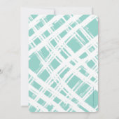 家族の写真おもしろい子供のカラフルこの季節 案内状 (裏面)