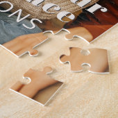 家族の写真が私たちの場お気に入りの所 ジグソーパズル (側面)