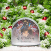 家族の写真とペット猫の休日カスタム (クリスマス)