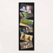 家族の写真と休暇写真感傷的 ヨガマット (正面)