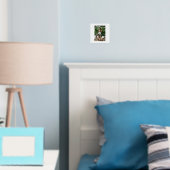 家族の写真と名前の薄縁どい金ゴールドまたは銀 箔ポスター (インサイチュ (寝室))