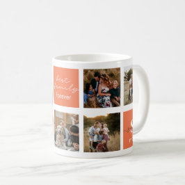 家族の写真と名言入りコーヒーマグ コーヒーマグカップ