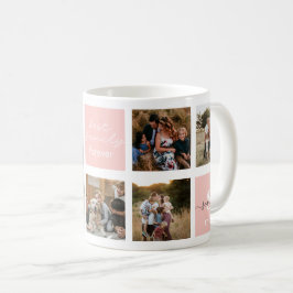 家族の写真と名言入りコーヒーマグ コーヒーマグカップ