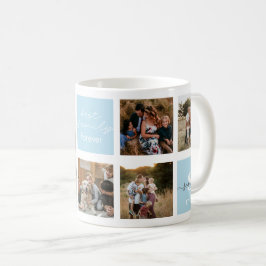 家族の写真と名言入りコーヒーマグ コーヒーマグカップ